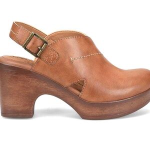 boc Women's Brown Leather Mules Tan New in Box